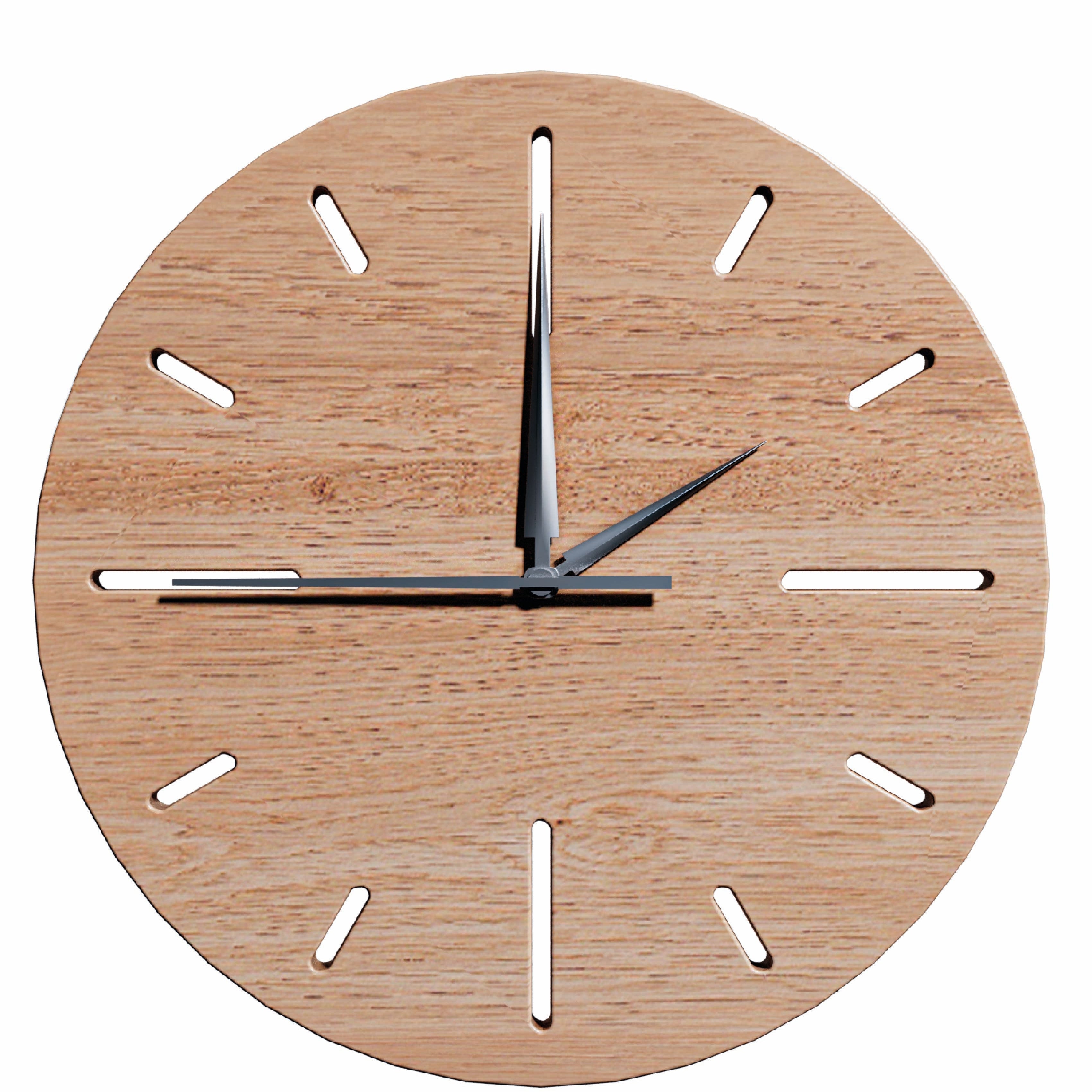 Wooden-Studio-Ahsap-Duvar-Saati-Kayin-Model-1