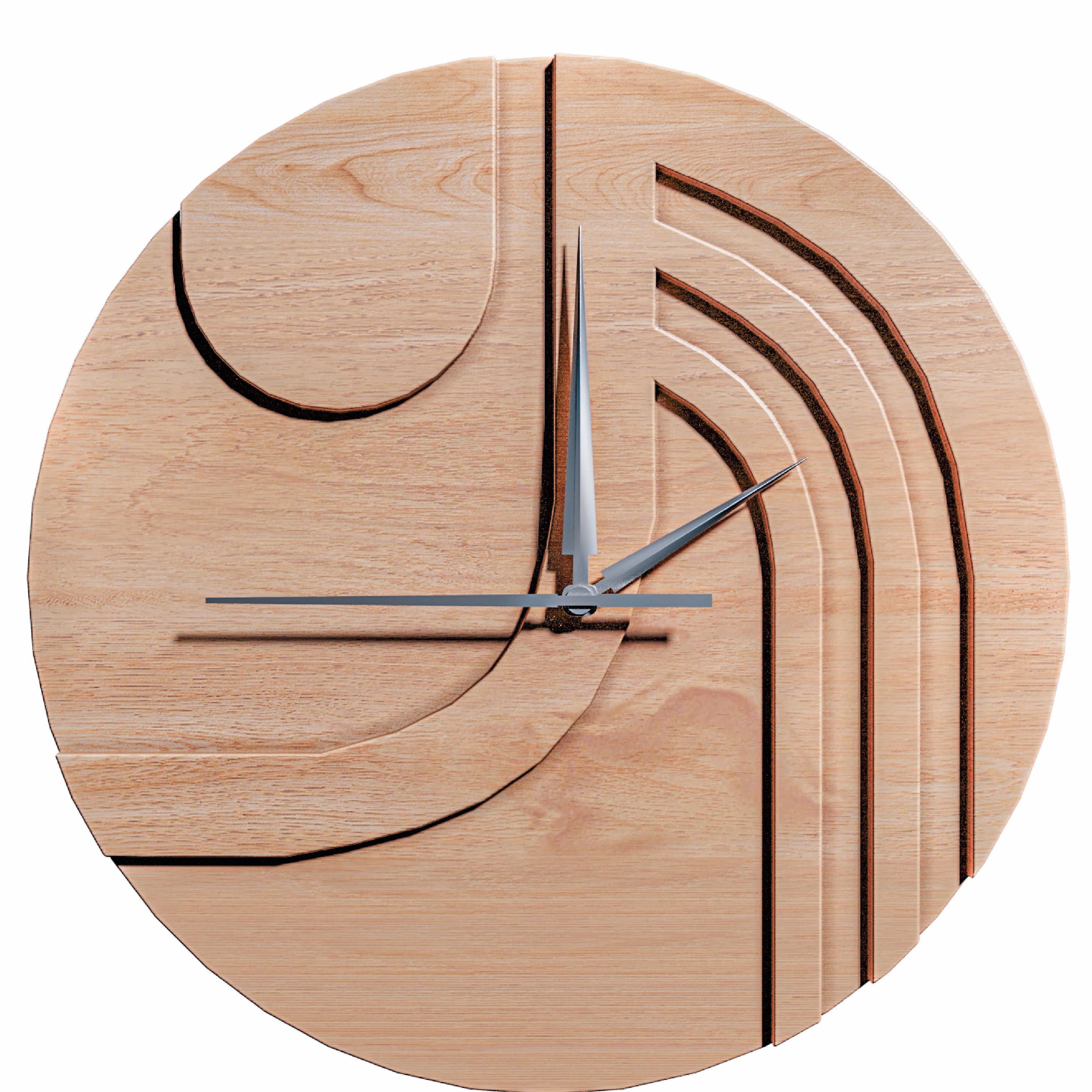 Wooden-Studio-Ahsap-Duvar-Saati-Kayin-Model4-1