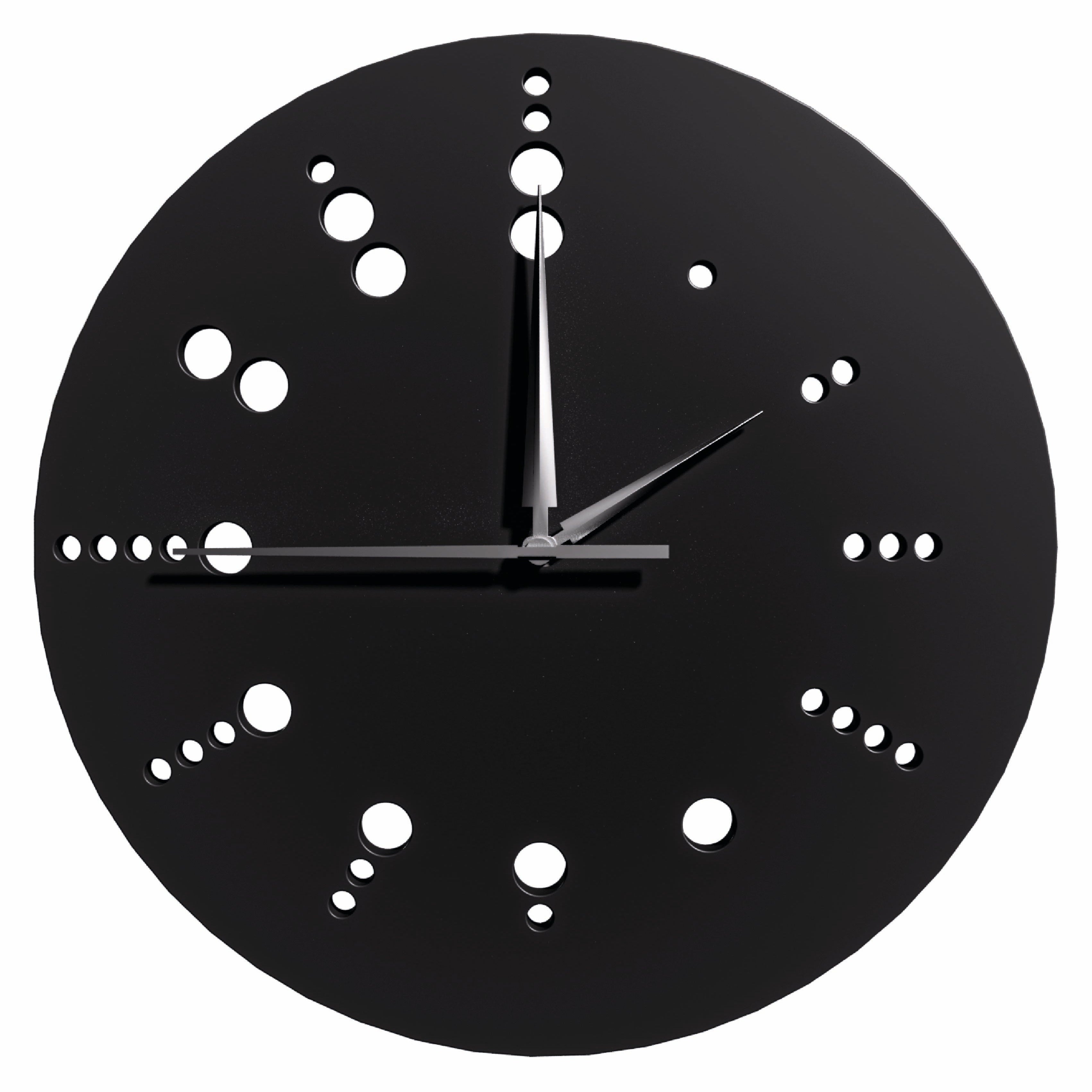 Wooden-Studio-Ahsap-Duvar-Saati-Siyah-Model5-1