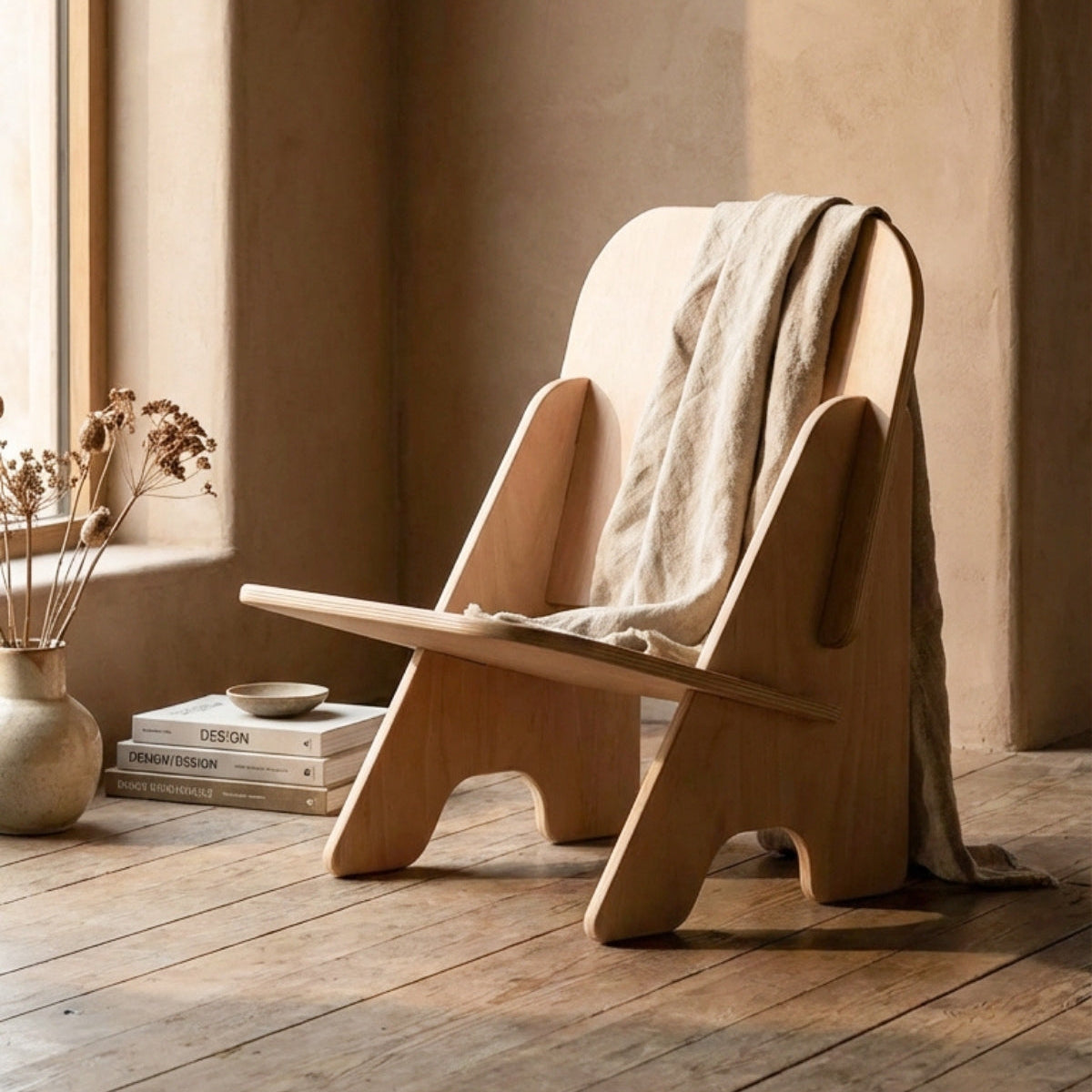 Wooden-Studio-Calisma-Ofis-Sandalyesi-Duz-Kayin-2