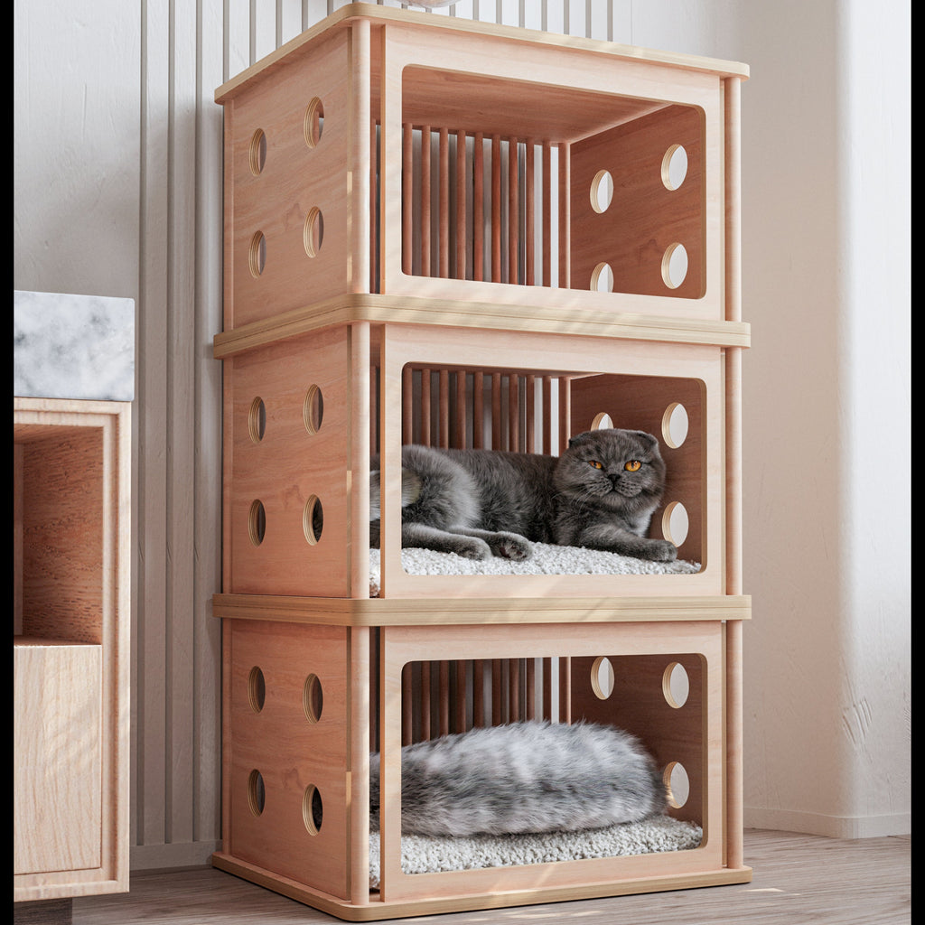 Wooden-Studio-Kedi-Evi-Uclu-Kayin-1