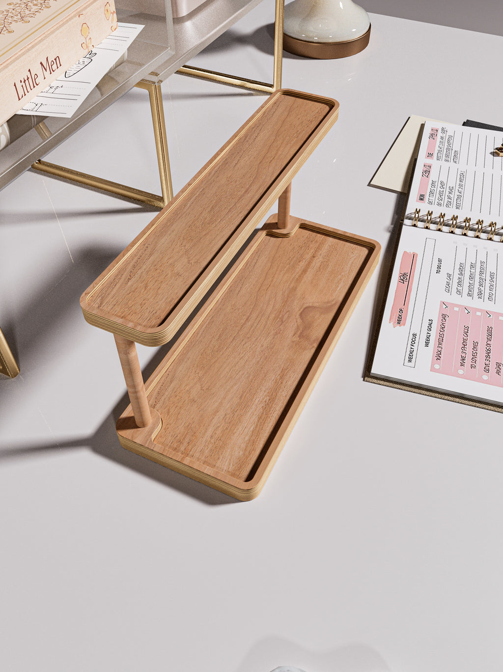 Wooden-Studio-Masaustu-Organizer-Cift-Katli-Kayin-3